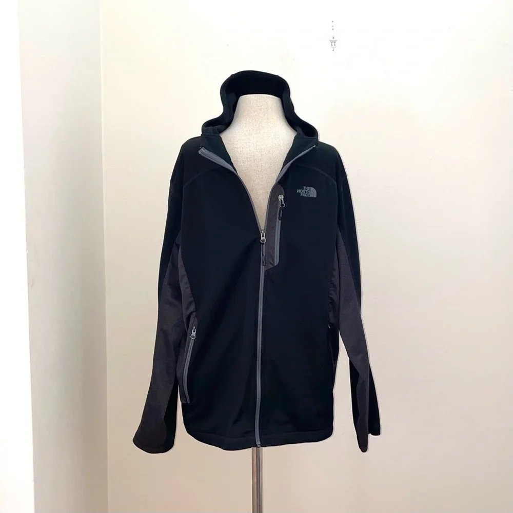 The North Face Men’s Black/Gray Color Block Cinder Hybrid Jacket  Size XL Rugged